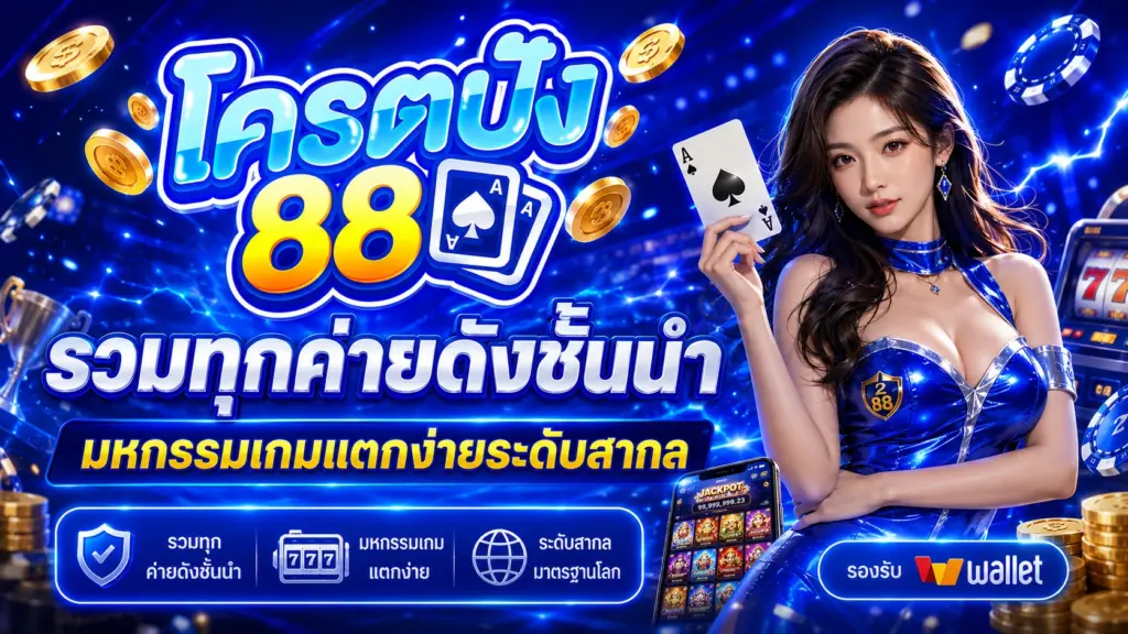 kodpung88 รวมทุกค่ายดังชั้นนำ มหกรรมเกมแตกง่ายระดับสากล